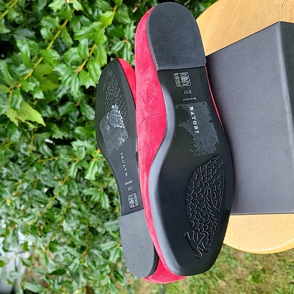 NEW Edda Suede Embroidered Loafer Size 8 - Picture 10 of 14